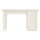DELMAR  ASHWOOD VENEER 4-DRAWER HOME OFFICE DESK/ STUDENT DESK BONE IVORY - MyChocolateWood