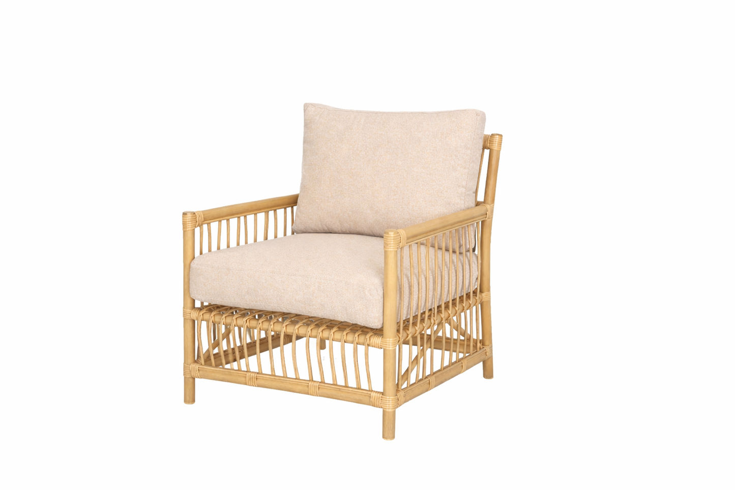 GARLAND 4 PIECE ACACIA WOOD OUTDOORS LOUNGE SETTING LIGHT BAMBOO FINISH/MIXED SAND COLOUR - MyChocolateWood