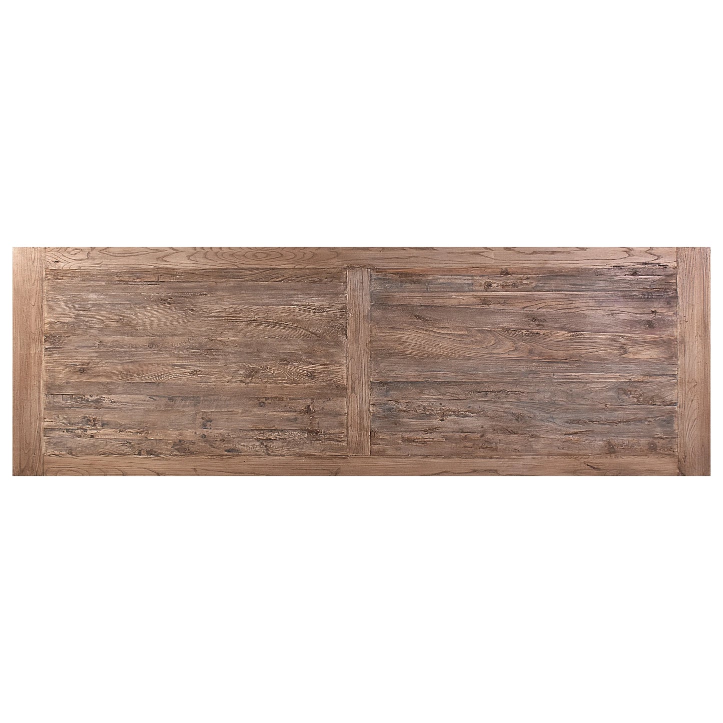 MADDOX RECLAIMED ELM DINING TABLE 300CM NATURAL - MyChocolateWood