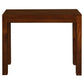Tanaka Solid Mahogany Console Table 90cm with 1 Hidden Drawer in Mahogany - Chocolate Wood