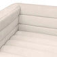 MEREDITH 2-SEATER FABRIC SOFA NATURAL LINEN - MyChocolateWood