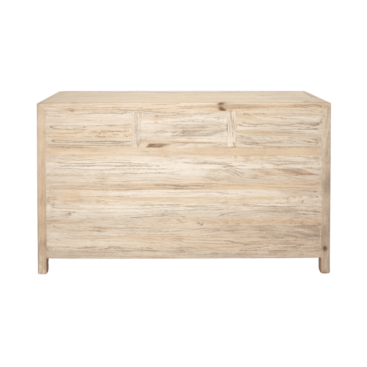 JOELLE 3-DRAWER 2-DOOR BUFFET/SIDEBOARD DISTRESSED NATURAL - MyChocolateWood