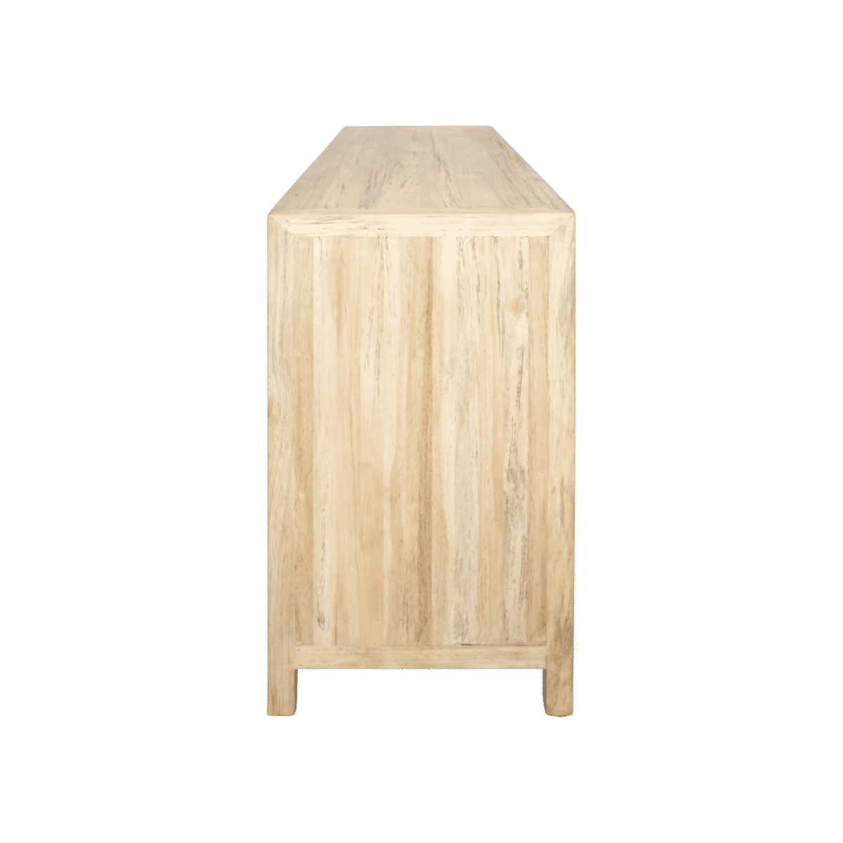 JOELLE 4-DRAWER 4-DOOR SIDEBOARD/BUFFET DISTRESSED NATURAL - MyChocolateWood