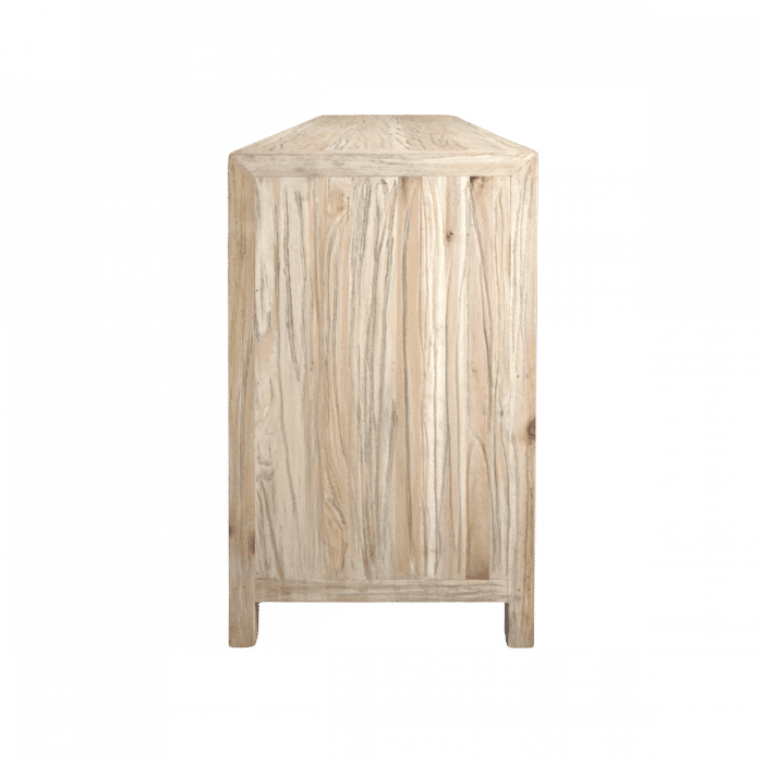 JOELLE 6-DRAWER DRESSER/CHEST OF 6 DRAWERS DISTRESSED NATURAL - MyChocolateWood