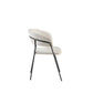 ELEKTRA BEIGE FABRIC DINING CHAIR - MyChocolateWood