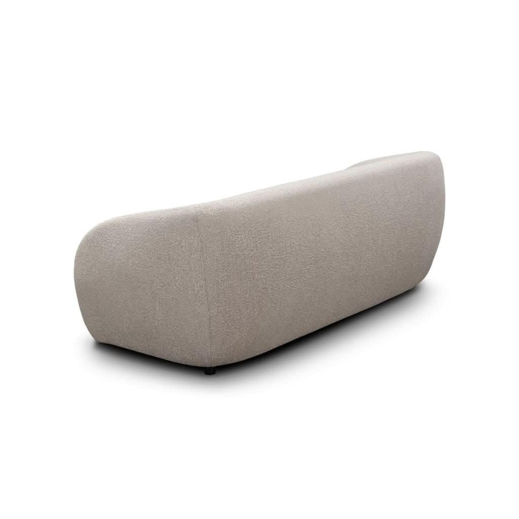 SUKI BOUCLE 3-SEATER SOFA QUARTZ - MyChocolateWood