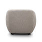 Suki Boucle Armchair in Quartz back