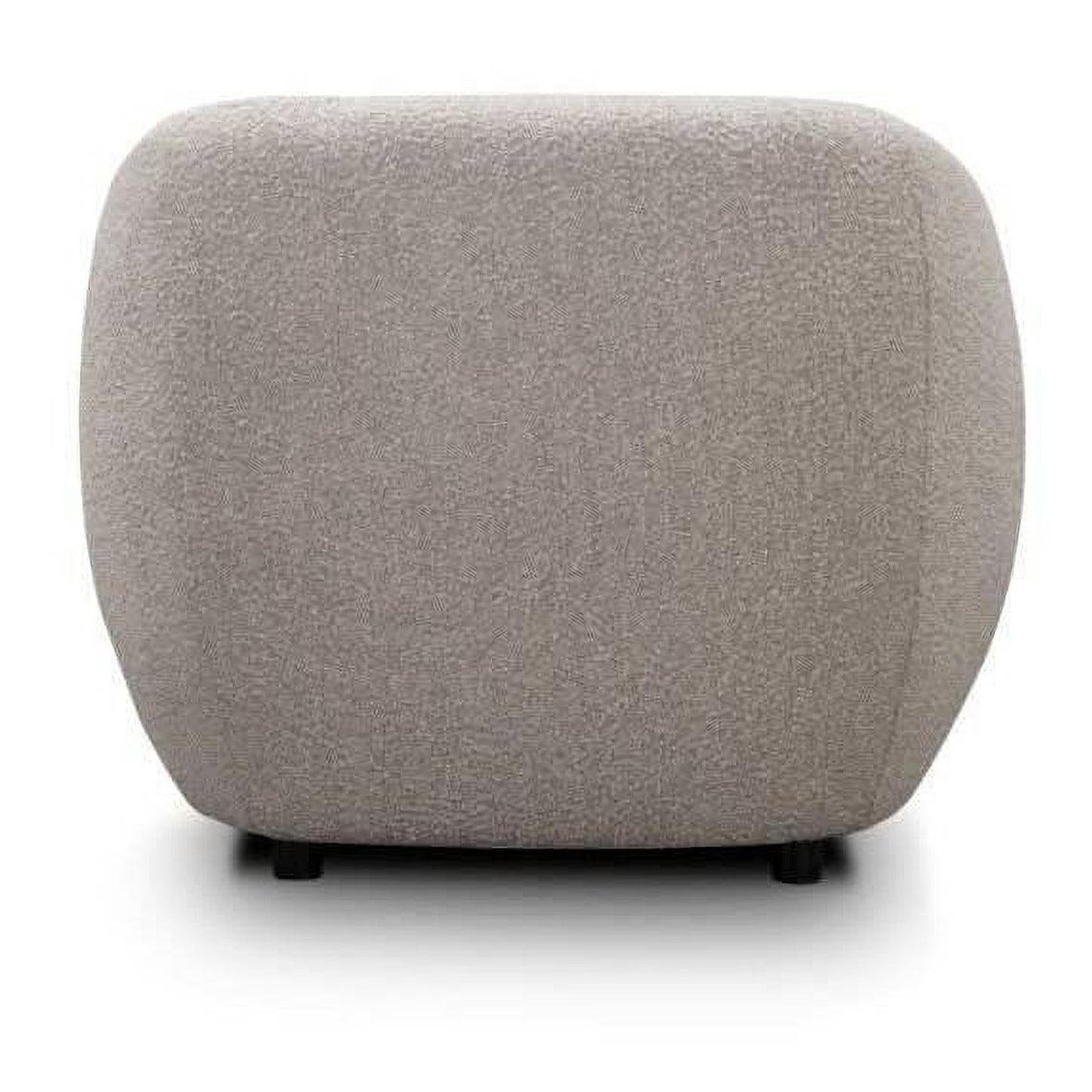 Suki Boucle Armchair in Quartz back