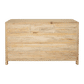 Joelle 3-Drawer 2-Door Buffet in Distressed Rustic - Chocolate Wood