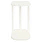 OSLO SOLID MINDI WOOD SIDE TABLE WHITE - MyChocolateWood
