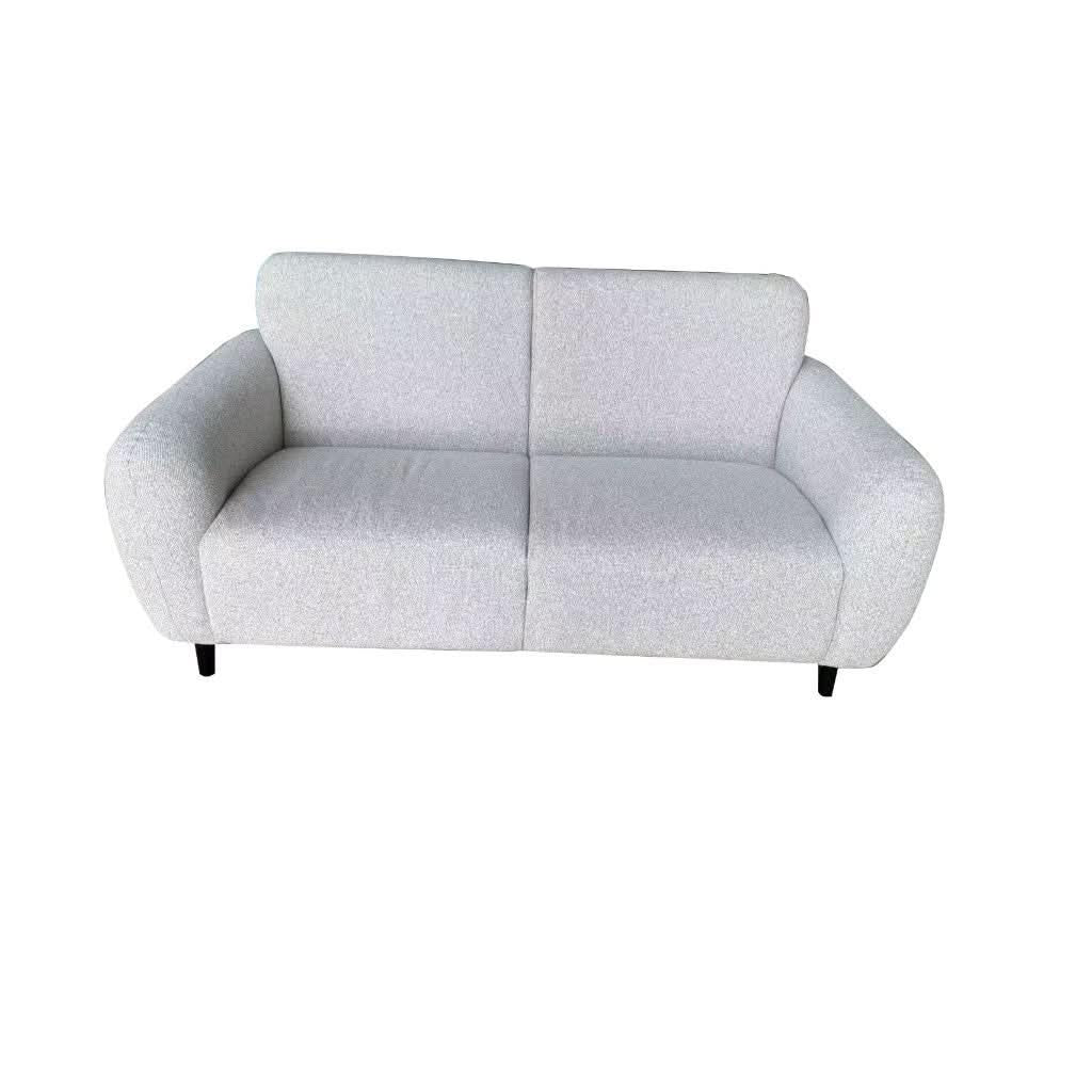 BARBOUR FABRIC 2-SEATER SOFA SILVER - MyChocolateWood