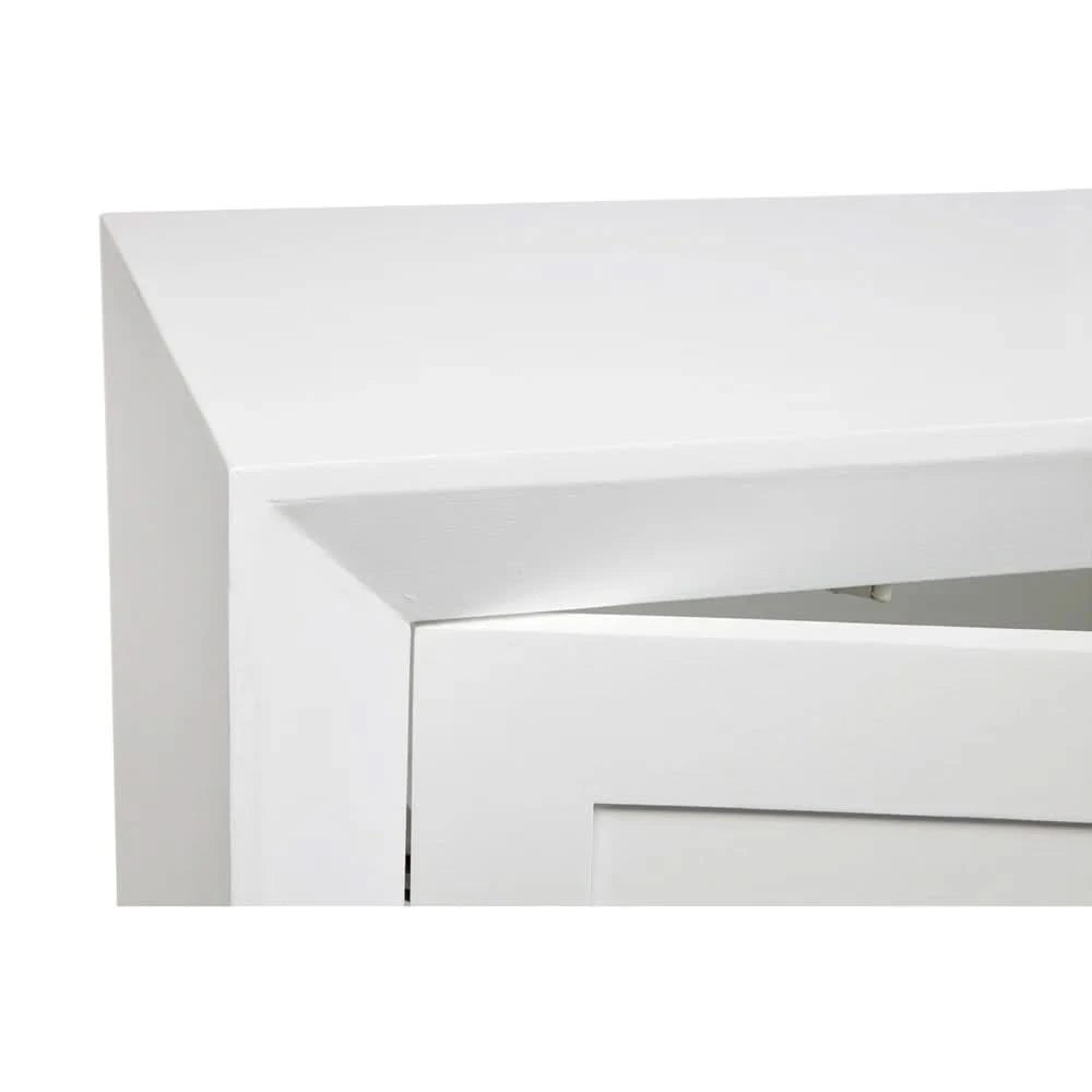 CARLSON OAK WOOD WHITE BUFFET/SIDEBOARD 200CM - MyChocolateWood
