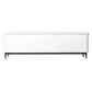 Pembroke Oak 4-Drawer TV Unit 200cm in White - Chocolate Wood