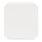 DELGARDO HAMPTON STYLE 2-DRAWER BEDSIDE TABLE WHITE - MyChocolateWood