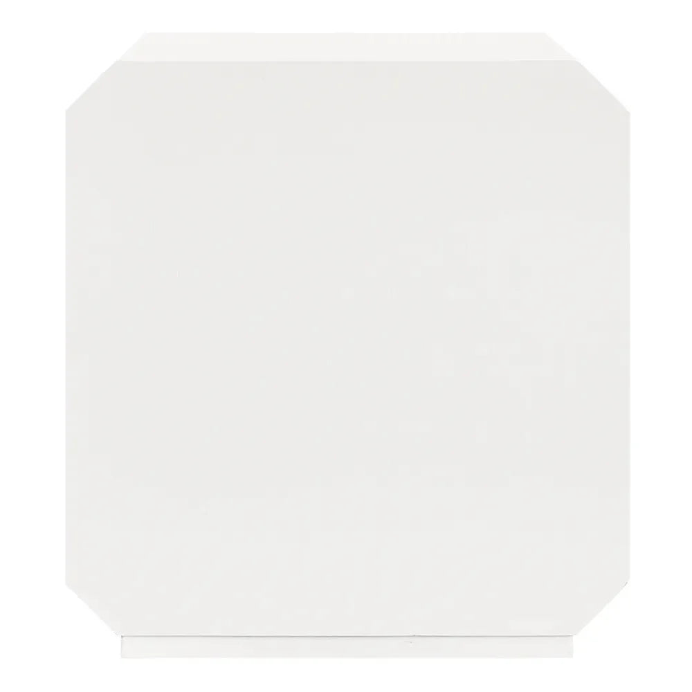 DELGARDO HAMPTON STYLE 2-DRAWER BEDSIDE TABLE WHITE - MyChocolateWood