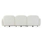 LORELEI  3-SEATER MODULAR SOFA CHENILLE - WHITE - MyChocolateWood