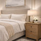 2 X ELLA SOLID OAK BEDSIDE TABLES - 2 DRAWERS - MyChocolateWood