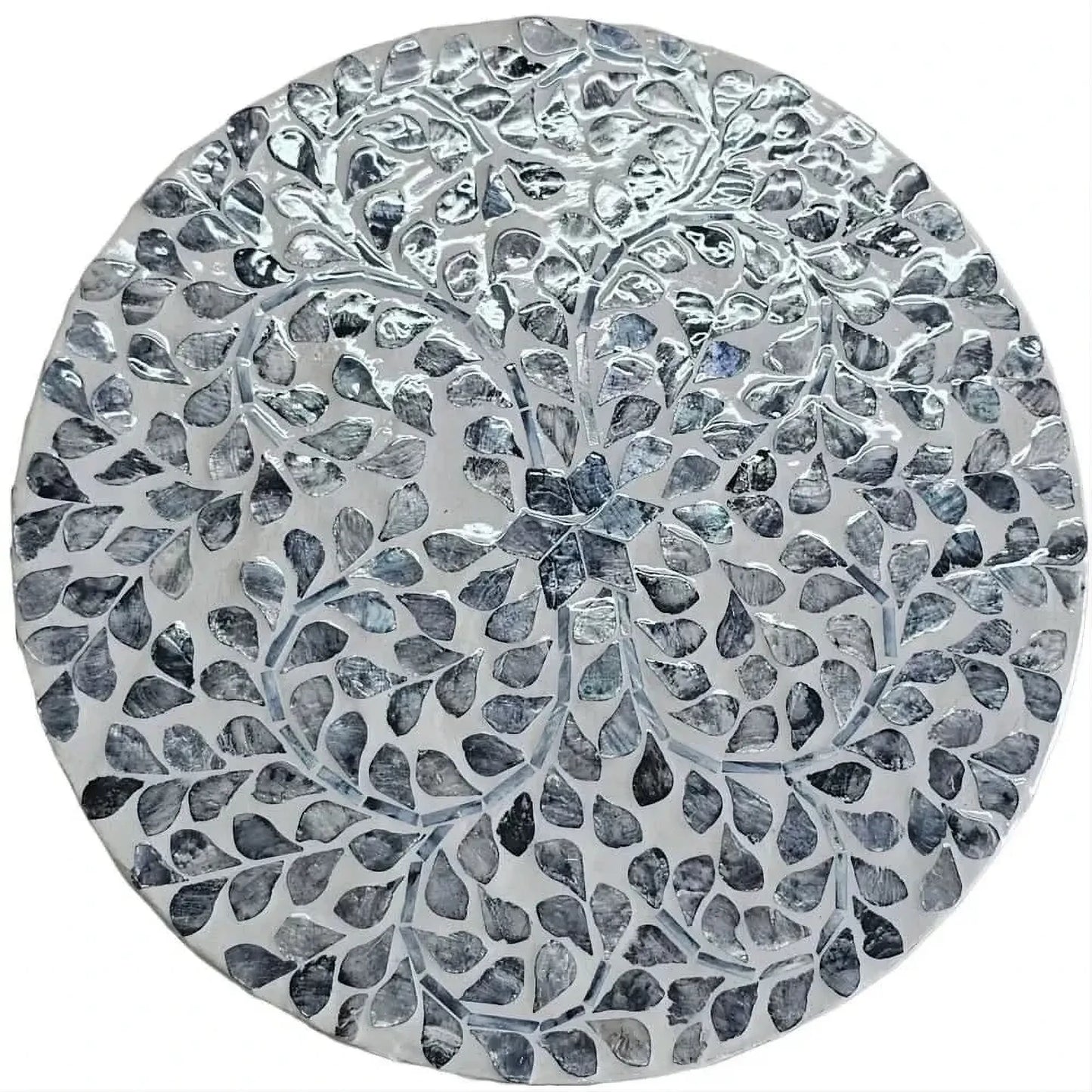 EDEN MOTHER OF PEARL STOOL/SIDE TABLE/LAMP TABLE/ACCENT TABLE