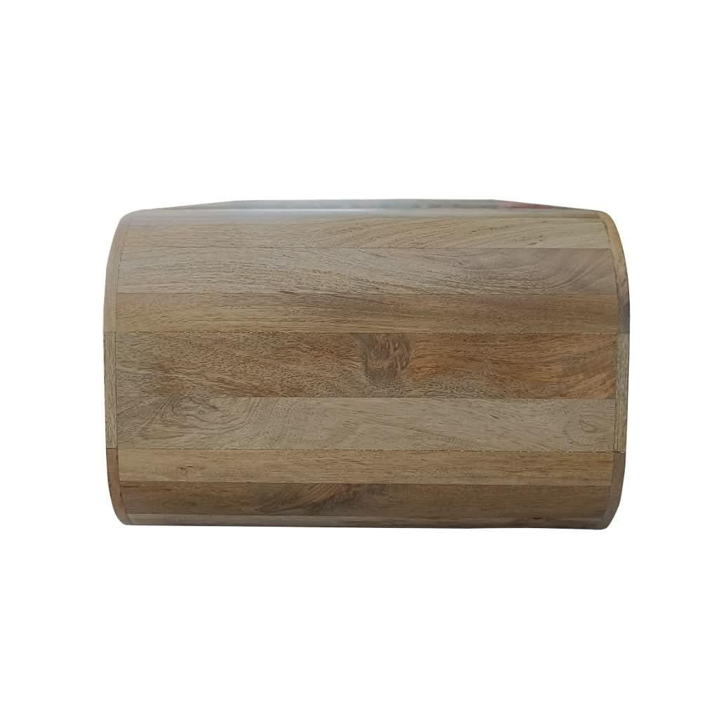 NIVAN  MANGO WOOD COFFEE TABLE  OCCASIONAL TABLE NATURAL - MyChocolateWood