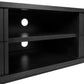 PEMBROKE OAK TIMBER 4-DRAWER TV UNIT ETU BLACK 200CM - MyChocolateWood