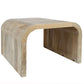NIVAN  MANGO WOOD SIDE TABLE  OCCASIONAL TABLE NATURAL - MyChocolateWood