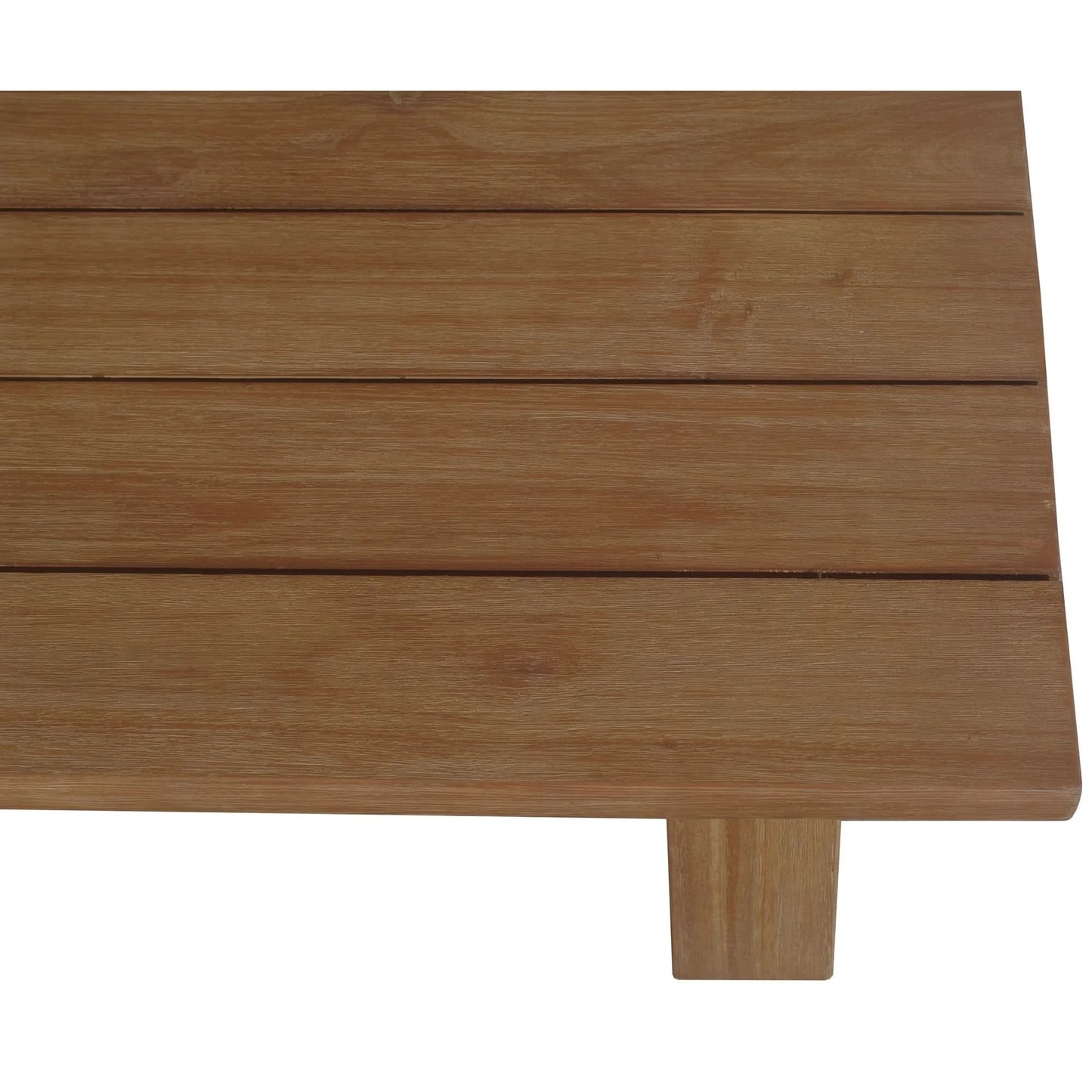 ATHENA EUCALYPTUS TIMBER OUTDOOR COFFEE TABLE NATURAL