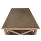 DEVONSHIRE ACACIA TIMBER COFFEE TABLE BRUSHED KHAKI - MyChocolateWood