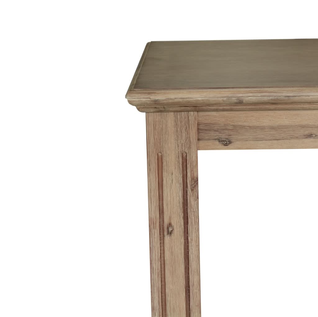 Devonshire Acacia Timber 9-piece dining set with 210cm table and 8 brushed khaki Devonshire chairs by MyChocolateWood.