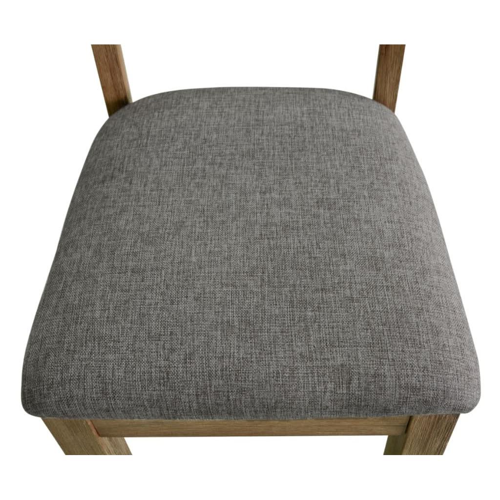 Brushed khaki Devonshire Acacia Timber dining chair by MyChocolateWood, showcasing sleek wooden craftsmanship and modern design.