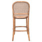 Dumas Solid Oak Bar Stool/Counter Stool 43x53x101 Natural