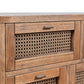 ELDRIDGE SOLID MINDI WOOD BUFFET 9 DRAWERS SIDEBOARD IN LIGHT TOBACCO 180CM - MyChocolateWood