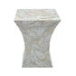 NOBELL MOTHER OF OF PEARLHAND MADE SIDE TABLE/LAMP TABLE - MyChocolateWood