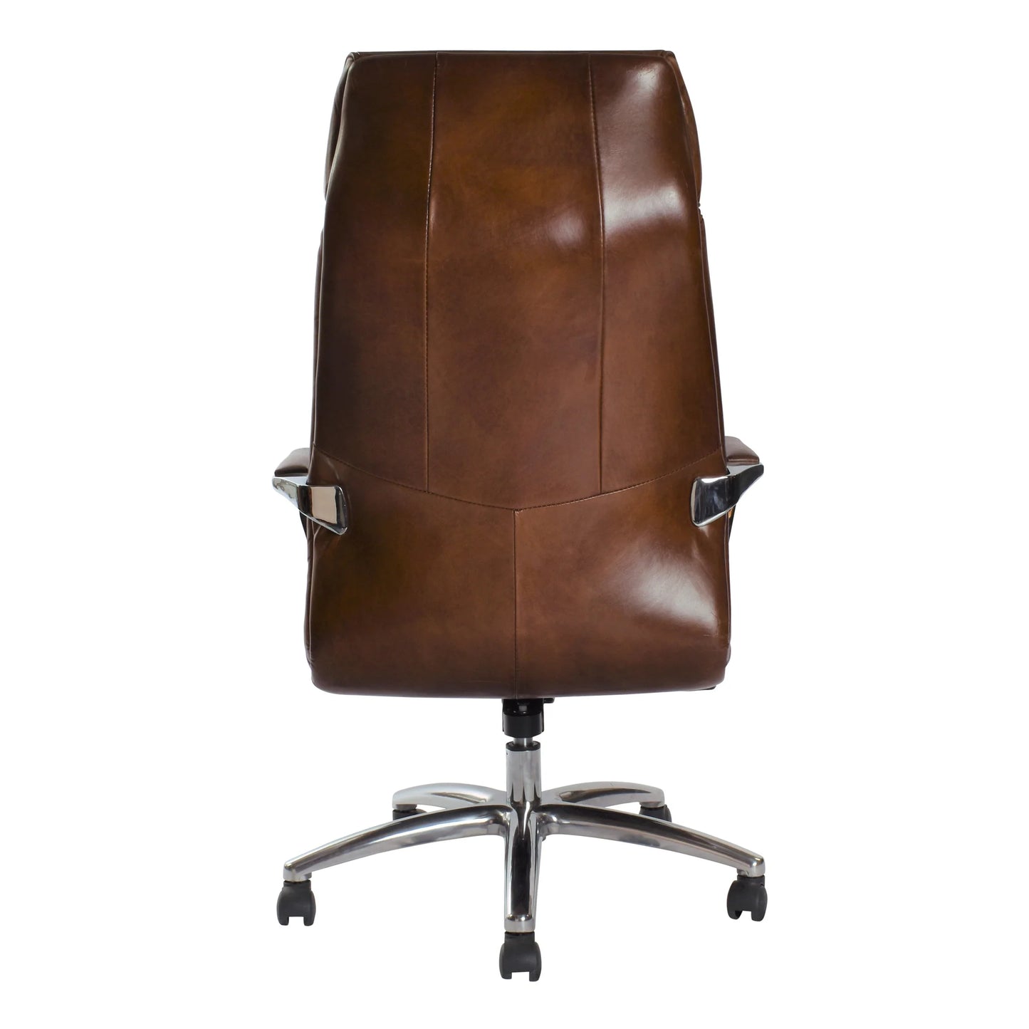 SANTIAGO VINTAGE LEATHER OFFICE/DESK CHAIR - MyChocolateWood
