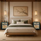 Mimi Recycled Pine Bedside Table/Living Room/Lounge Accent Piece (Variation A)