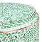DAIRE ROUND SHELL COFFEE TABLE NATURAL - MyChocolateWood