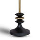 GREGOR INDUSTRIAL IRON LOFT ACCENT TABLE/SIDE TABLE/LAMP TABLE - MyChocolateWood