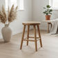 FITAN SOLID OAKSTOOL NATURAL TOP/NATURAL LEGS HEIGHT 45CM - MyChocolateWood