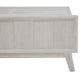 NOVAK SOLID ACACIA KING BED WHITEWASHED - MyChocolateWood