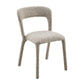Channing Dining Chair Oat Colour 46x62x79cm - MyChocolateWood