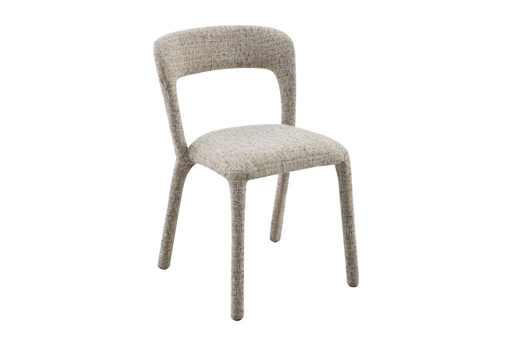 Channing Dining Chair Oat Colour 46x62x79cm - MyChocolateWood