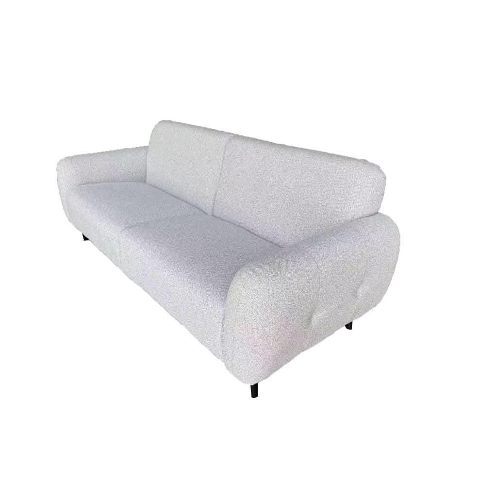 BARBOUR FABRIC 3-SEATER SOFA SILVER - MyChocolateWood