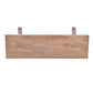HARLOW SOLID HARDWOOD RUSTIC BENCH SMALL NATURAL 100X43X50