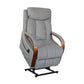 Vorn Fabric Dual Motor Lift Chair / Electric Recliner / Armchair in Graphite-MyChocolateWood