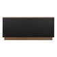 HAMPSHIRE WHITE MARBLE/WALNUT 4-DOOR BUFFET/SIDEBOARD - - MyChocolateWood