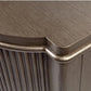 DIANNA MARBLE ART DECO 6 DRAWER CHEST OF DRAWERS ACCENT CHEST ANTIQUE GOLD - MyChocolateWood