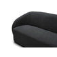 SUKI BOUCLE 3-SEATER SOFA CHARCOAL - MyChocolateWood