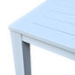 Finnigan 11 pce. Outdoor Aluminium Dining Set in White/Grey