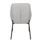 SLOANE DINING CHAIR LIGHT GREY - MyChocolateWood