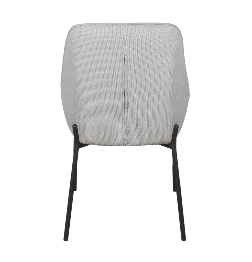 SLOANE DINING CHAIR LIGHT GREY - MyChocolateWood
