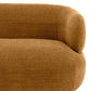 BEECHAM 3-SEATER CHENILLE SOFA BUTTERSCOTCH - MyChocolateWood
